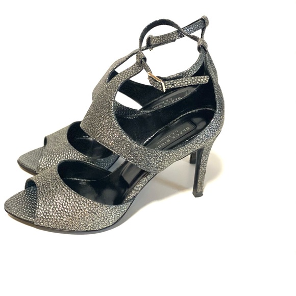 LK Bennett Delphia Metallic Leather Sandals - Picture 5 of 10